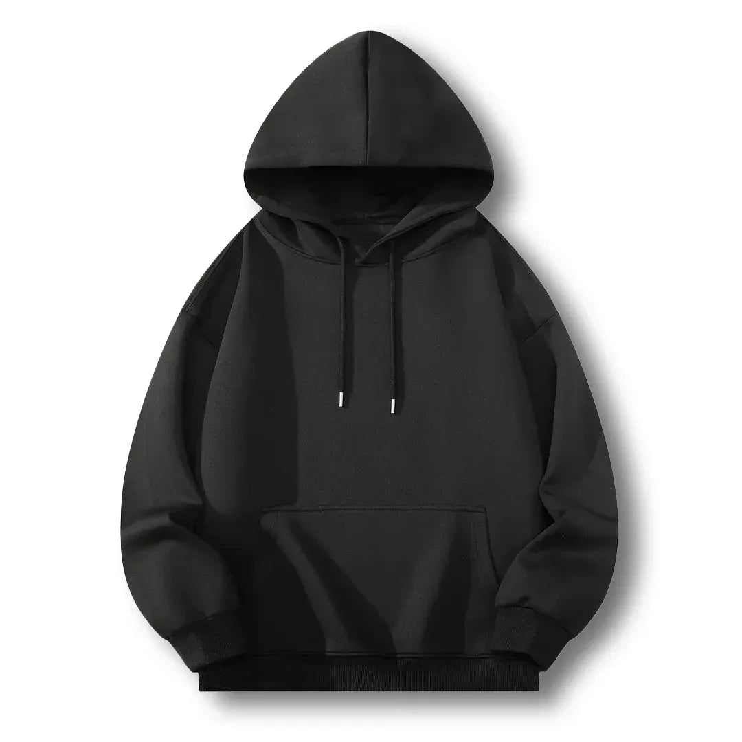 Pull n Bear Hoodie - Black - Zainab Market