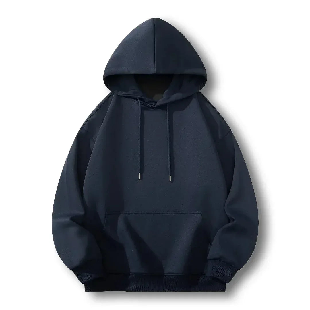 Pull n Bear Hoodie - Navy Blue - Zainab Market