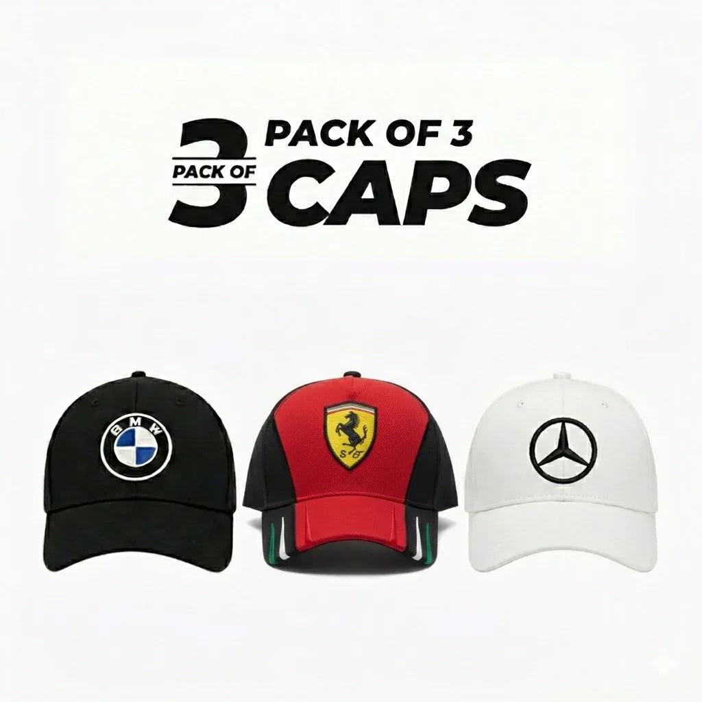 Motorsport Essentials Pack of 3 - Zainab Market
