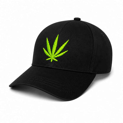 Embroidered Merc & Leaf Pack of 2 Caps