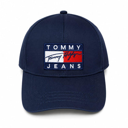 Embroidered_Tomy_Cap_front-_Blue - Zainab Market 