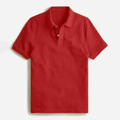 Polo Shirt - Plain Red Polo