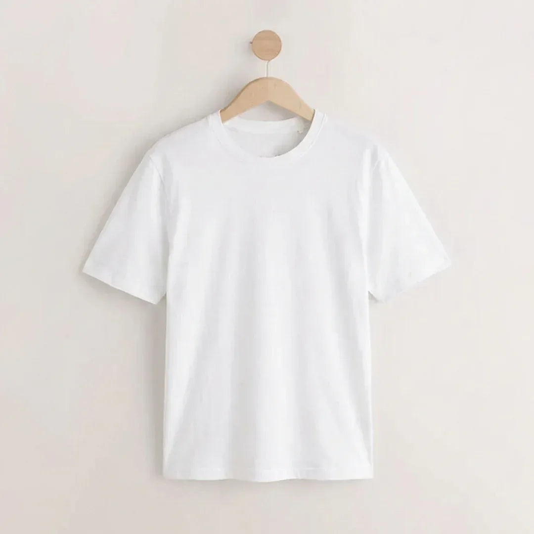 Pack of 2 - Cotton Round Neck Tees - Zainab Market 