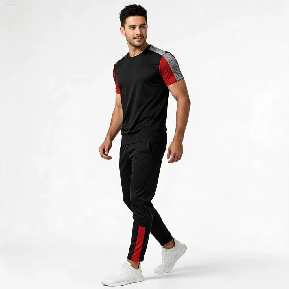 Summer Tracksuit | Black - Zainab Market 