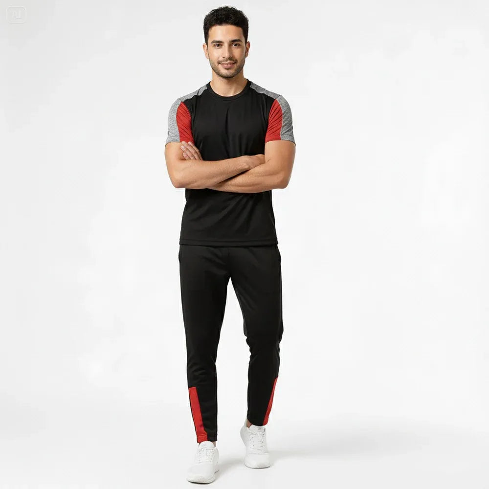 Summer Tracksuit | Black - Zainab Market 