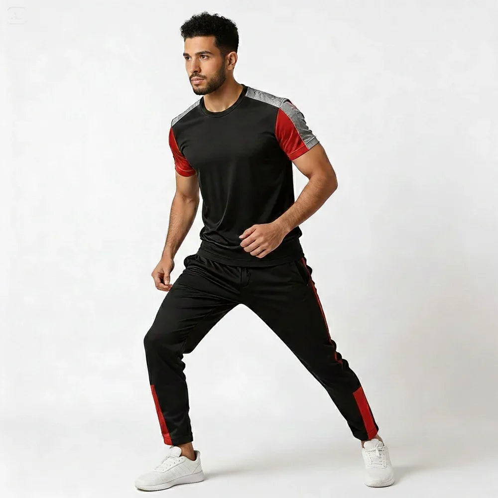 Summer Tracksuit | Black - Zainab Market 